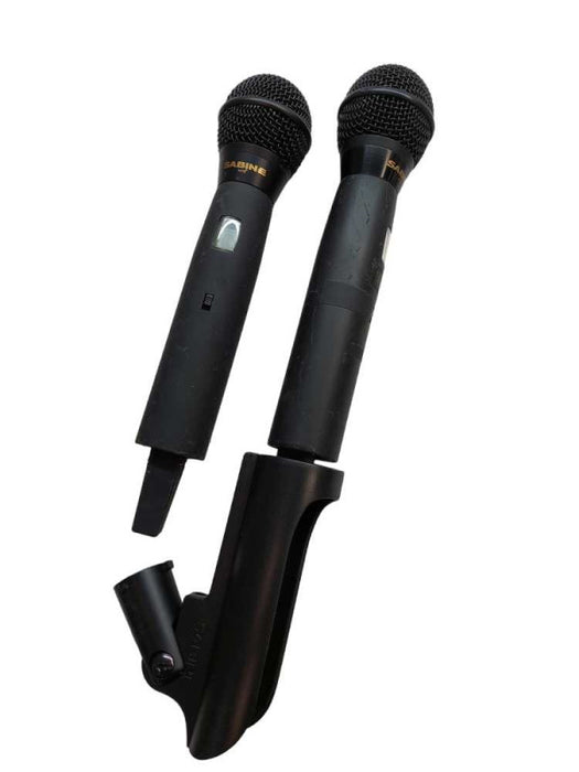 2 Sabine Wireless Microphones H13 Audix OM3 =