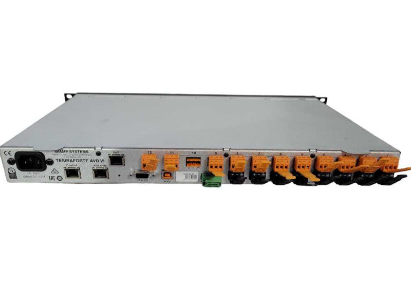 BIAMP Systems Tesira Forte AVB VI Digital Audio Mixer, Read !