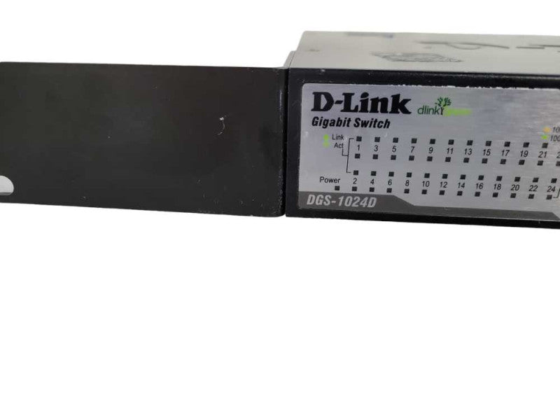 D-Link DGS-1024D 24 Port 10/100/1000 Gigabit Ethernet Switch !