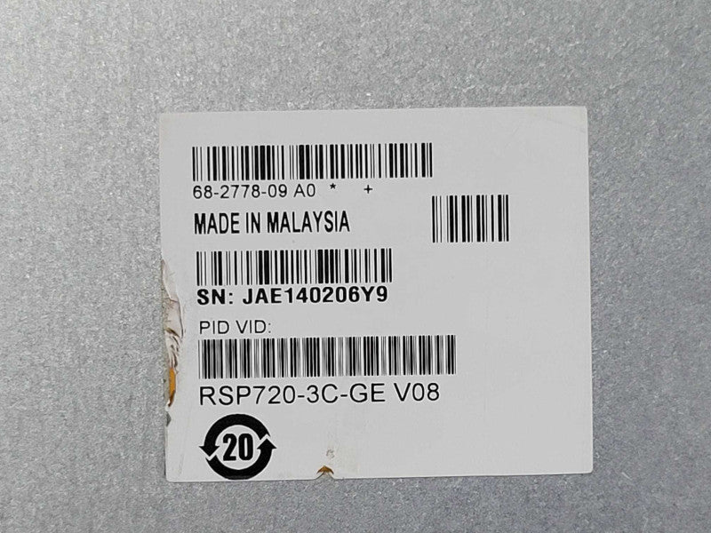 CISCO RSP720-3C-GE Cisco 7600 Route Switch Processor Q_