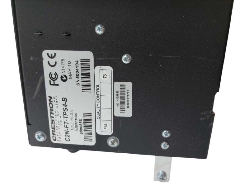 In Desk Crestron Control Center   C2N-FT-TPS4-B PN: 6500556 =