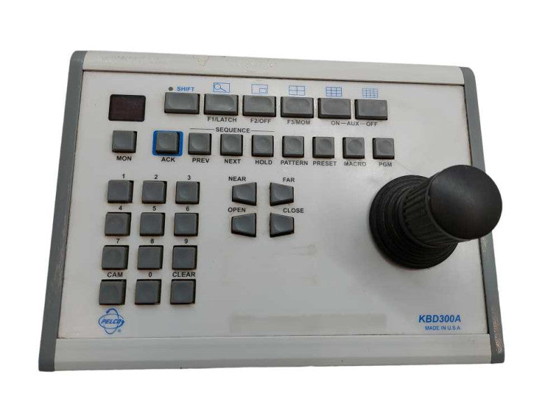 Pelco Model: KBD300A Joystick PTZ Camera Controller Keyboard  =