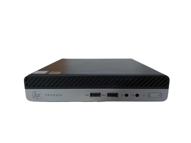 HP ProDesk 400 G4, Core i3-8100T, 8GB RAM, 256GB Nvme, WIFI, W/ PWR Adapter