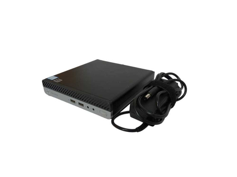 HP ProDesk 400 G4, Core i3-8100T, 8GB RAM, 256GB Nvme, WIFI, W/ PWR Adapter