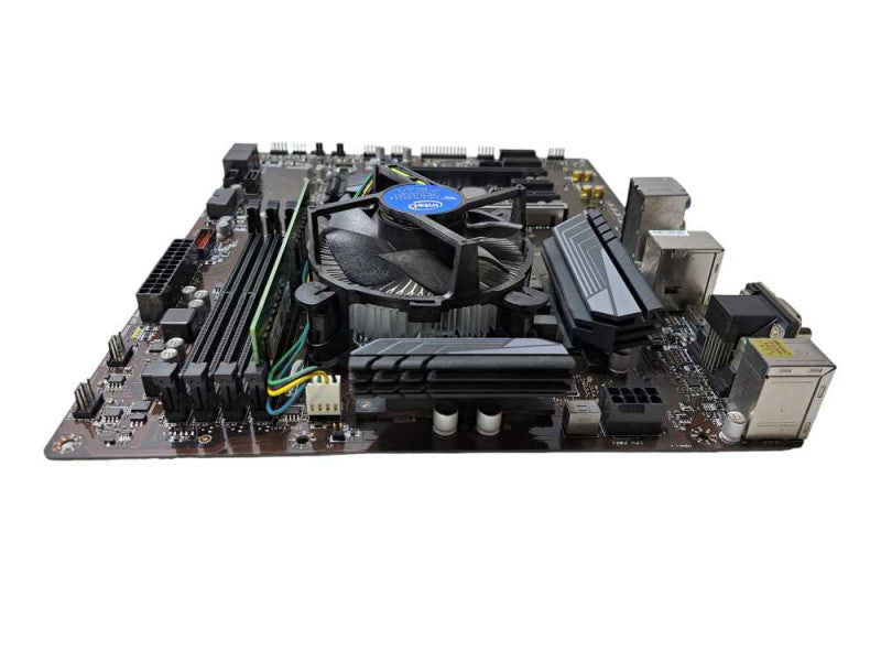 MSI Z370-A PRO Motherboard Combo | i7-8700 @ 3.20GHz 16GB DDR4 + I/O Shield )