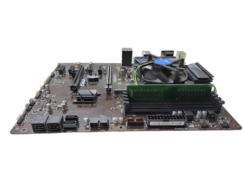 MSI Z370-A PRO Motherboard Combo | i7-8700 @ 3.20GHz 16GB DDR4 + I/O Shield )