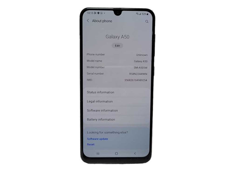 Samsung Galaxy A50 64GB (SM-A505W) READ Q$