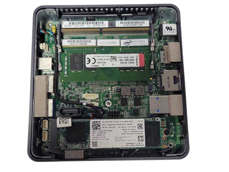 Intel NUC7i3BNK Mini PC, Core I3-7100U 2.4GHz, 8GB RAM, 256GB M.2 SSD Q_