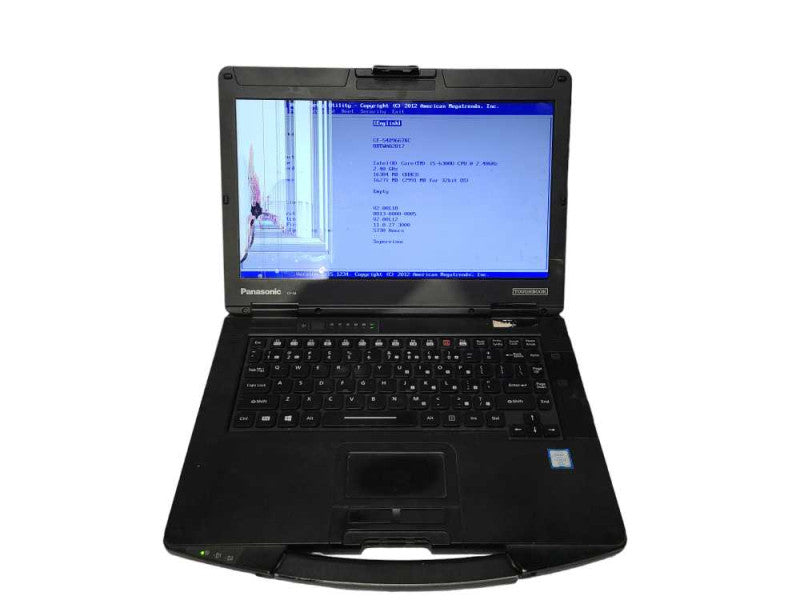 Panasonic CF-54 Touchbook, i5-6300u, 16GB RAM, NO HDD, 5730 Hours, READ