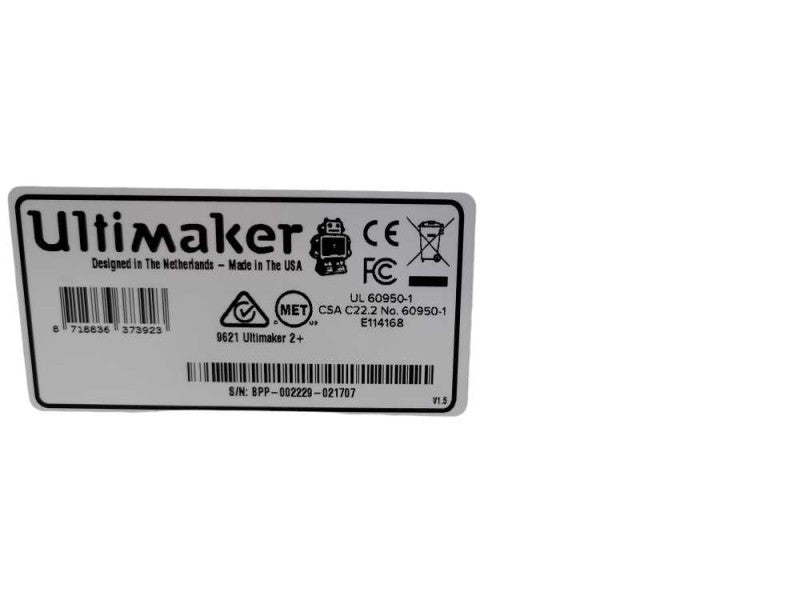 Ultimaker 9621 Ultimaker @+ 3d Printer (READ) %