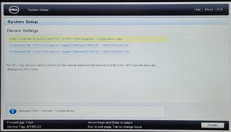 DELL PowerEdge T420, 2x Xeon E5-2420 0 @1.90ghz, 32gb, No HDD, H310 RAID
