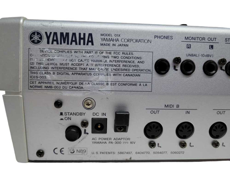 Yamaha 01X Digital Mixer/Audio Interface/Control Surface-Effects Unit - Japan %