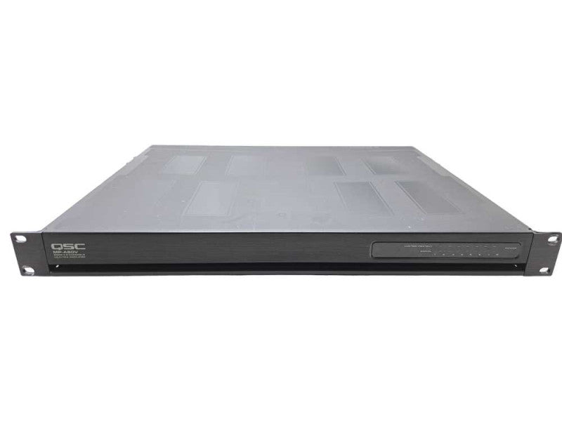QSC MP-A80V | 8-Channel Music & Paging 200W Amplifier *READ* )