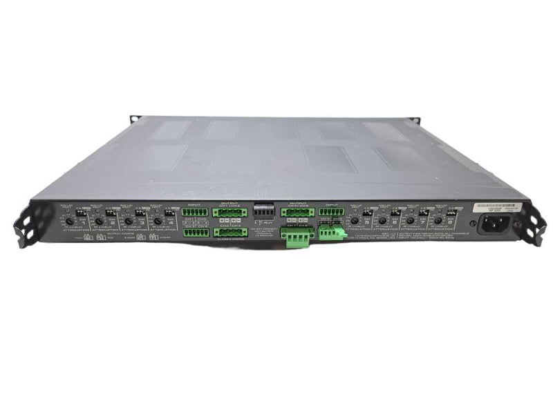 QSC MP-A80V | 8-Channel Music & Paging 200W Amplifier *READ* )