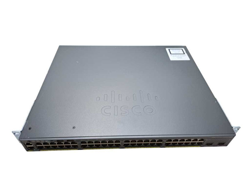 Cisco WS-C2960X-48FPD-L | 48 Port Gigabit PoE+ 740W 2x 10G SFP+ | Stack Mod )