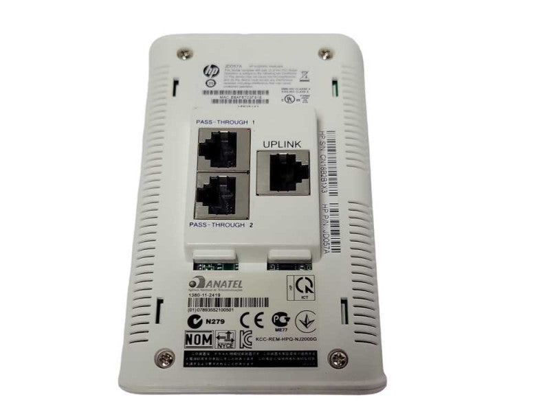 HP JD057A NJ2000G Intellijack 4-port switch _