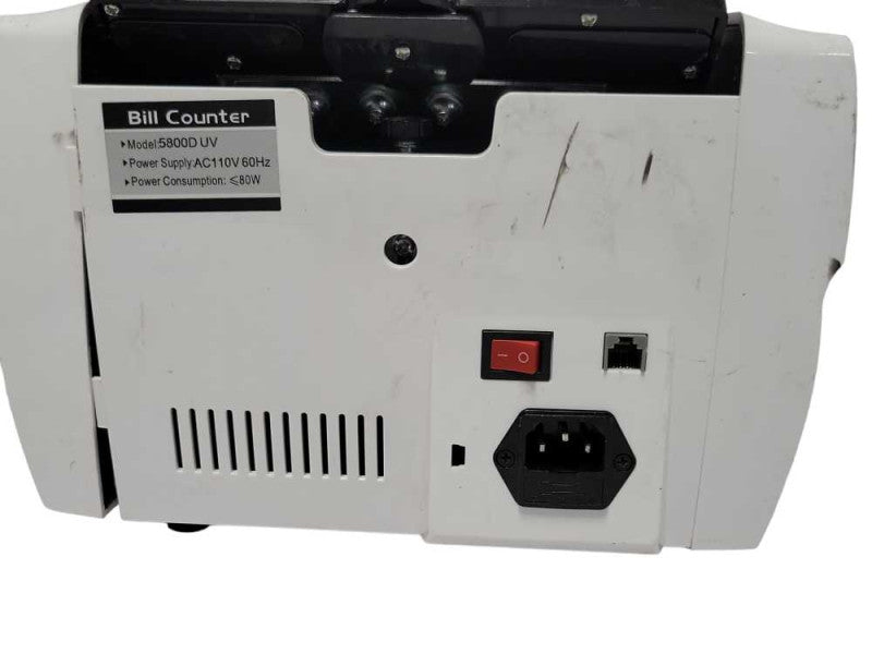 Money Tech Bill Counter 5800D UV, READ _