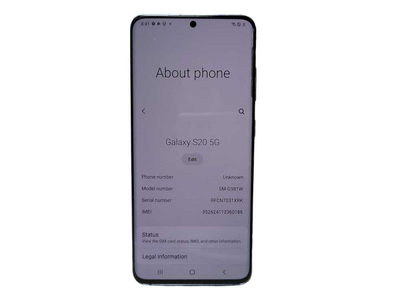 Samsung Galaxy S20 128GB (SM-G980F) READ $