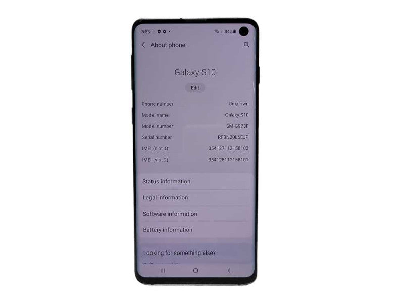 Samsung Galaxy S10 128GB (SM-G973F) - READ $