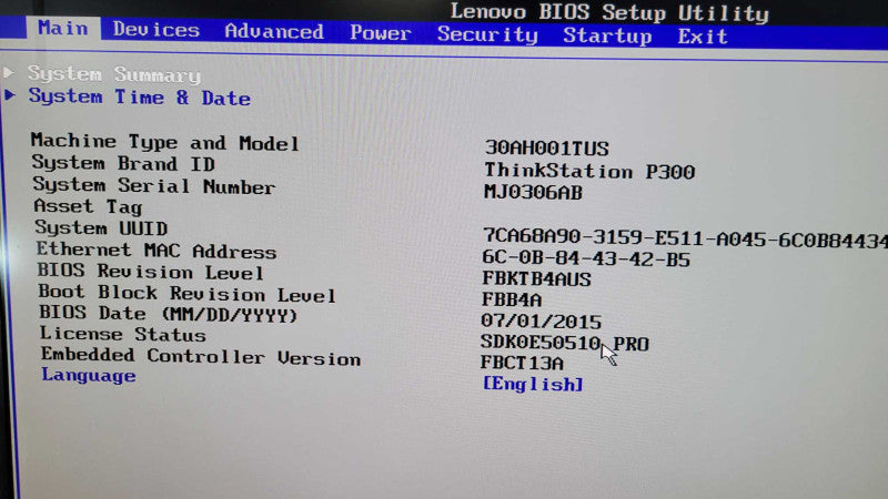 Lenovo TS P300 - Xeon E3-1246 v3 | 8GB RAM | NO HDD %