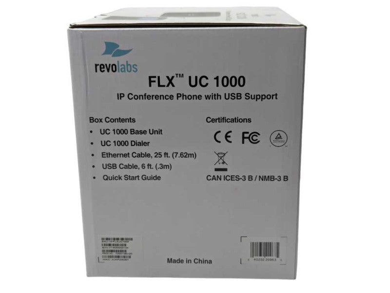 Revolabs FLX UC 100 IP Conference Phone with USB Support  Q-