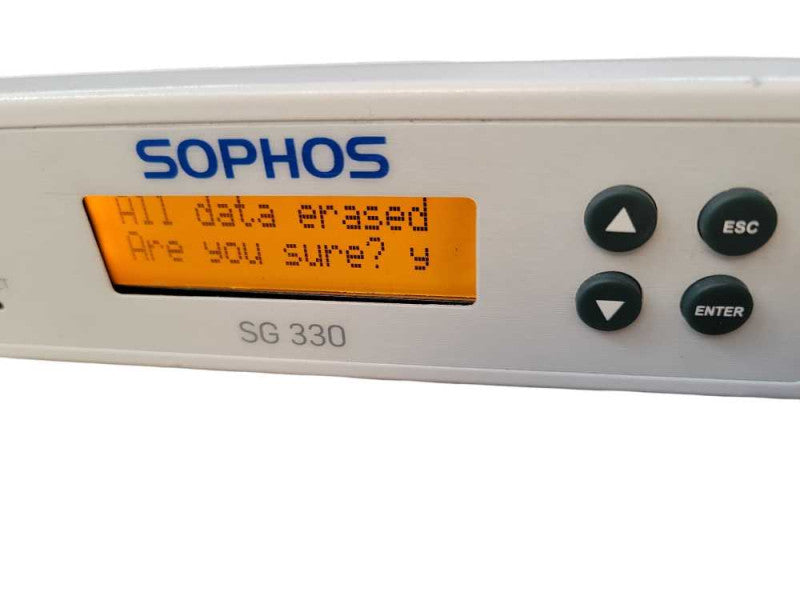 Sophos SG330 rev.1 8 Port Firewall Security Appliance !