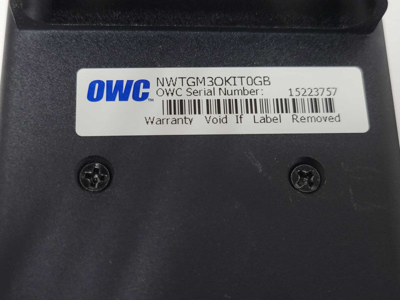 OWC NWTGM3OKIT0GB 2-bAY DIRECT ATTACHED PORTABLE ENCLOSURE, READ _