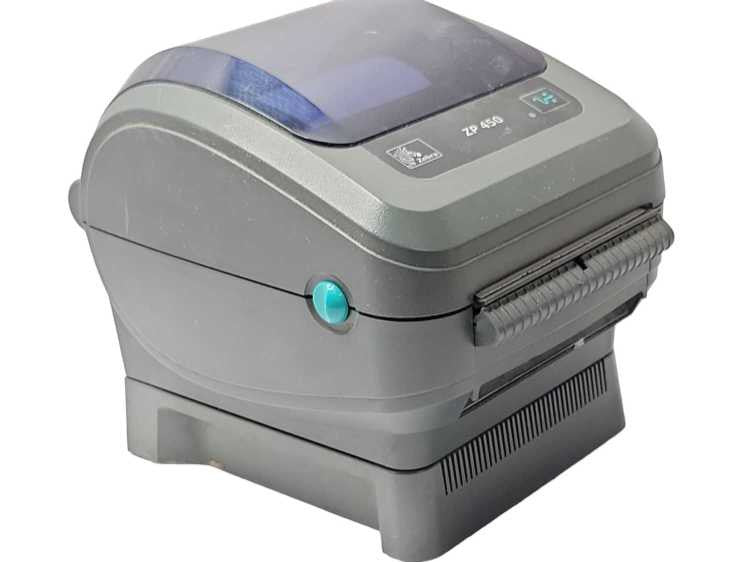 Zebra ZP450 Portable Direct Thermal Shipping Label Printer USB _