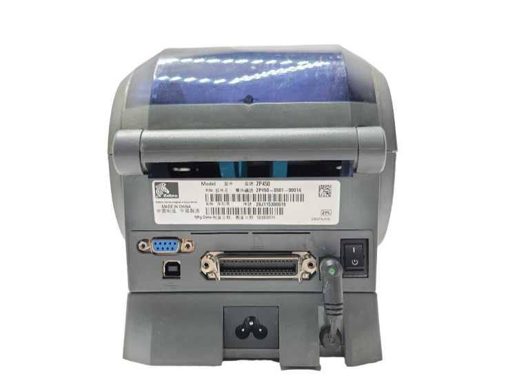 Zebra ZP450 Portable Direct Thermal Shipping Label Printer USB _