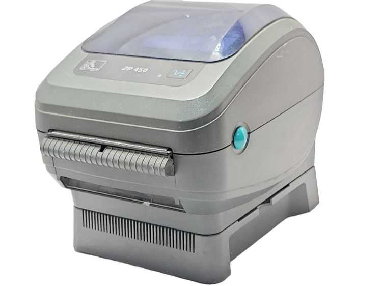 Zebra ZP450 Portable Direct Thermal Shipping Label Printer USB _