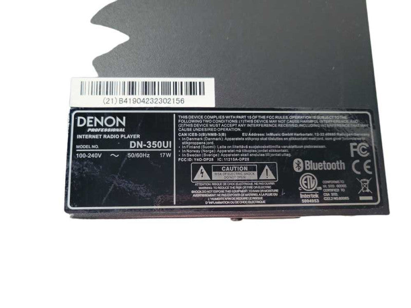 DENON DN-350UI Internet Radio Player !