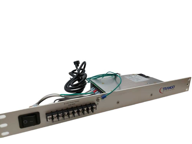 Trango Systems Power Supply 1U-48 Rack Mountable 48VDC Power Supply 6.6A Max  =
