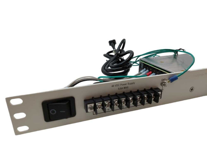 Trango Systems Power Supply 1U-48 Rack Mountable 48VDC Power Supply 6.6A Max  =