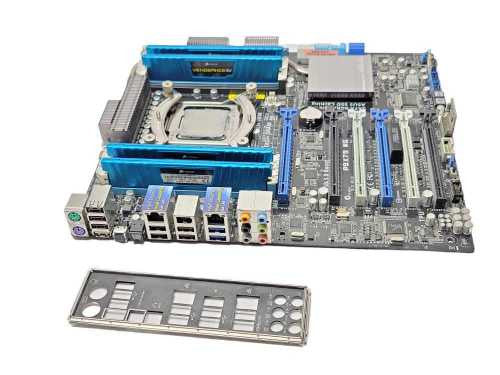 ASUS P9X79 WS LGA2011 Motherboard w/ Core I7-4820K 3.7GHz 16GB DDR3 Memory !