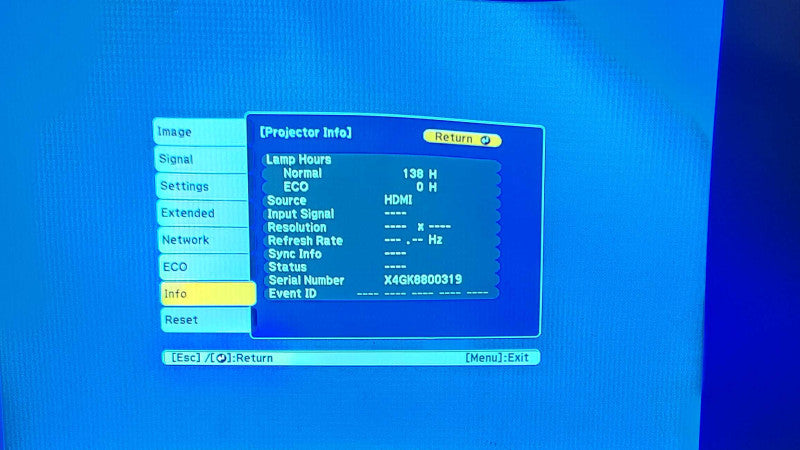 Epson Powerlite VS350 3300 Lumens 3LCD Projector, 138hours