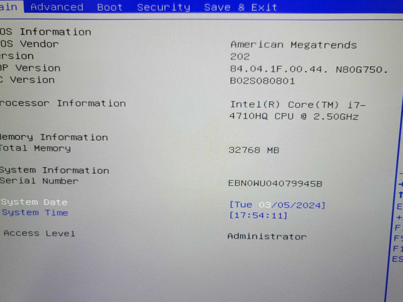 ASUS ROG G751J| i7-4710HQ| 32GB DR4|GTX 860M| 500GB HDD| PARTS/REPAIR Î²