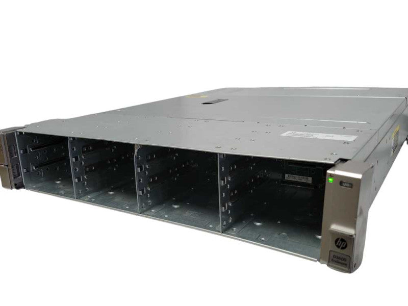 HP D3600 12x LFF Disk Enclosure w/ 2x 3.5 LFF I/O Modules and 2x PSU _
