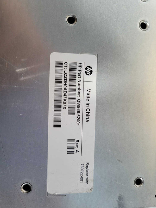 HP D3600 12x LFF Disk Enclosure w/ 2x 3.5 LFF I/O Modules and 2x PSU _