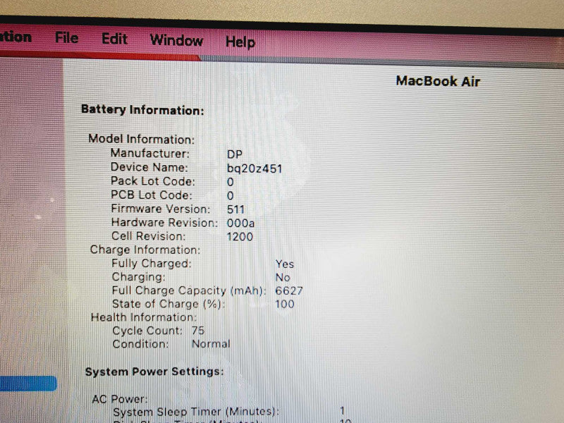 Apple Macbook Air 2015 13\\" Core i5-5250U @ 1.6GHz 8GB DDR3 500GB SSD (