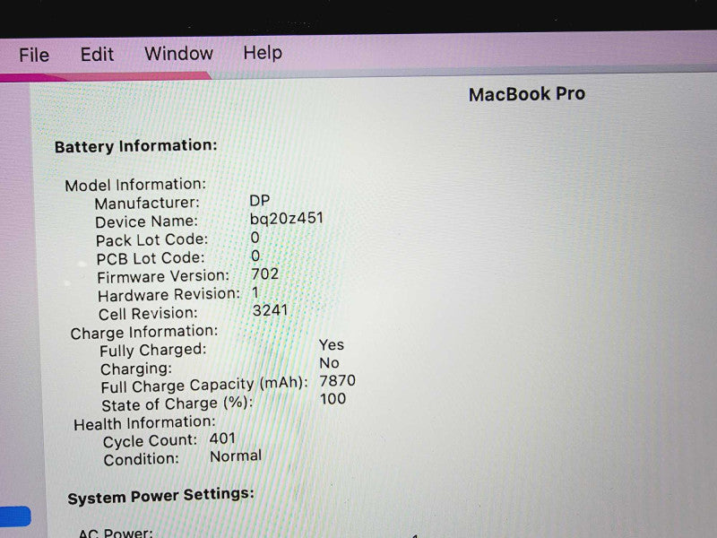 Apple Macbook Pro Retina 2015 15\\\\\\" Core i7-4770HQ @ 2.2GHz 16GB DDR3 500GB SSD (