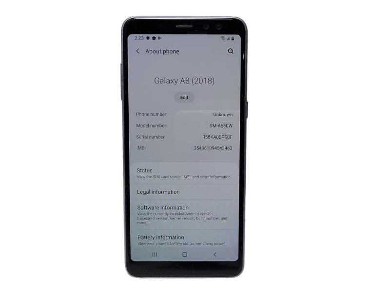 Samsung Galaxy A8 32GB (SM-A530W) - READ $