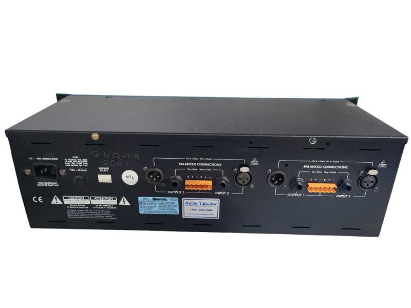BSS FCS 966 Opal Constant Q Stereo Graphic Equalizer Dual 31 Band !