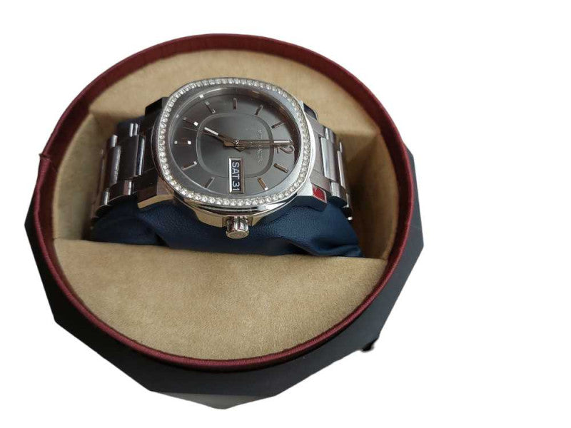 Wittnauer Aiden Stainless Steel Mens Watch WN3002 50M Water Resistant  =