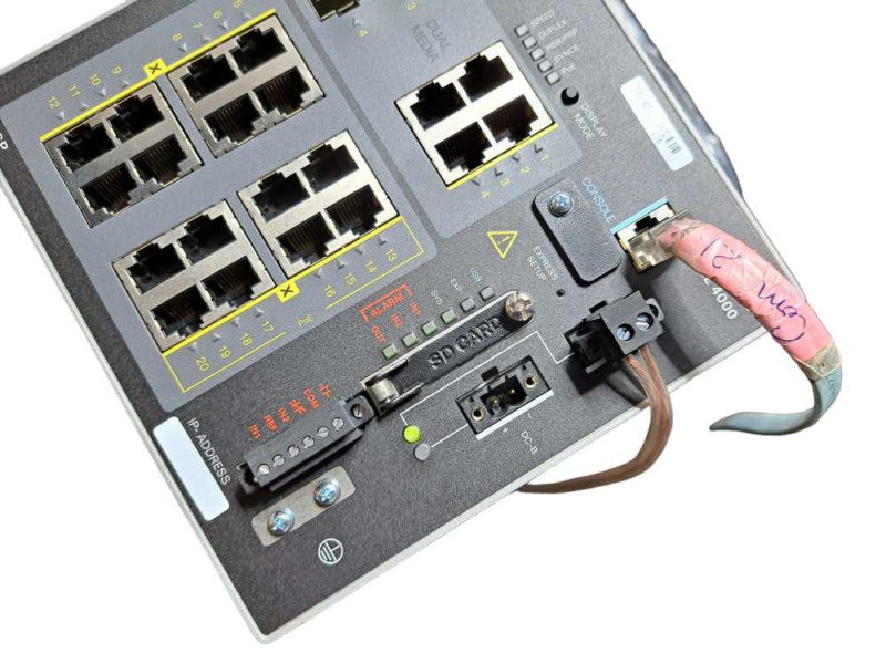 Cisco IE-4000-8GT8GP4G-E | 8x GE PoE+ | 4x GE Combo Industrial Switch )