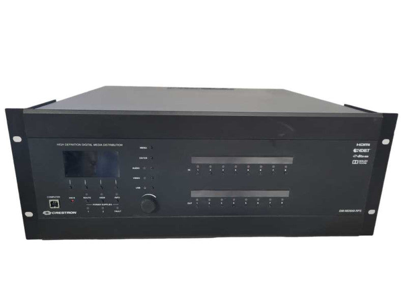 Crestron DM-MD8X8-RPS 8x8 Digital Media Switcher various module cards !