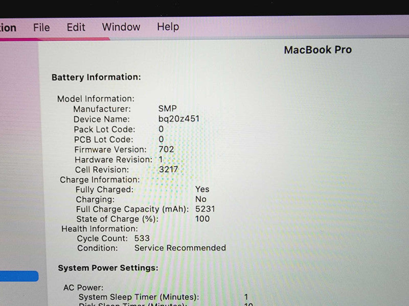 Apple Macbook Pro Retina 2015 13\\" Core i5-5287U @ 2.9GHz 16GB DDR3 500GB SSD (