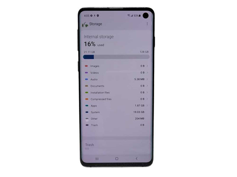 Samsung Galaxy S10 128GB (SM-G973W) - READ $