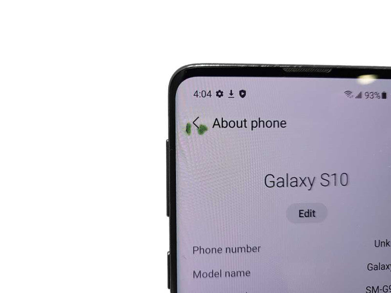 Samsung Galaxy S10 128GB (SM-G973W) - READ $