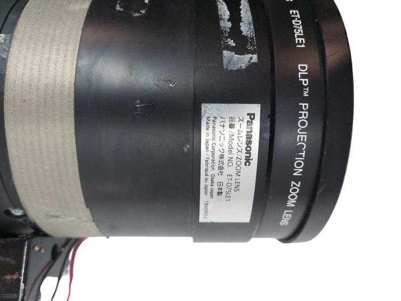 Panasonic ET-D75LE1 DLP Projection Zoom Lens Only  =