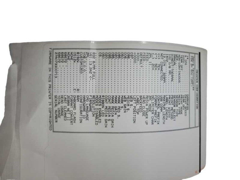 Zebra ZP500 THERMAL LABEL PRINTER USB zp500 %